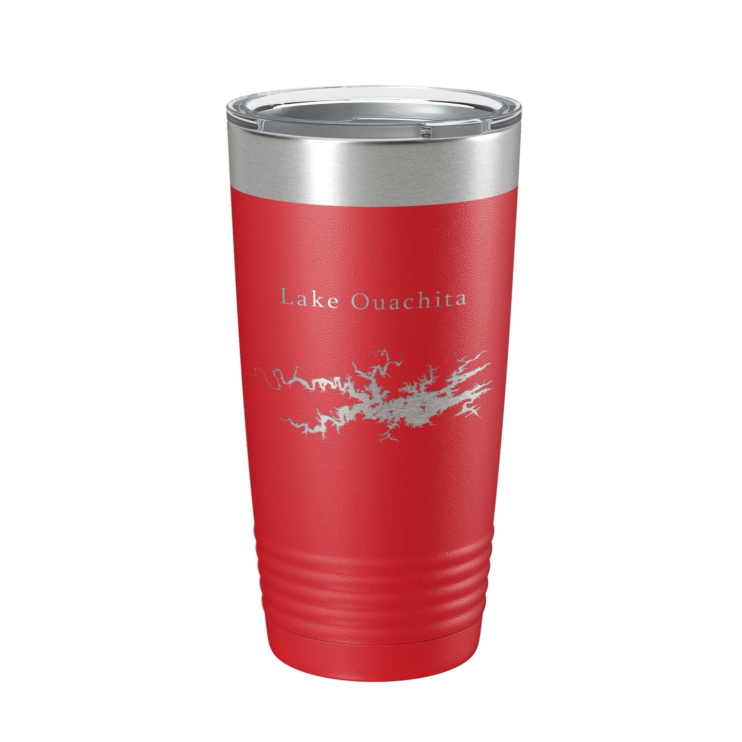 Lake Ouachita Map Tumbler Travel Mug Insulated Laser Engraved Coffee Cup Arkansas 20 oz-10
