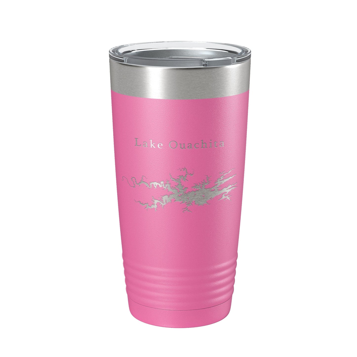 Lake Ouachita Map Tumbler Travel Mug Insulated Laser Engraved Coffee Cup Arkansas 20 oz-11