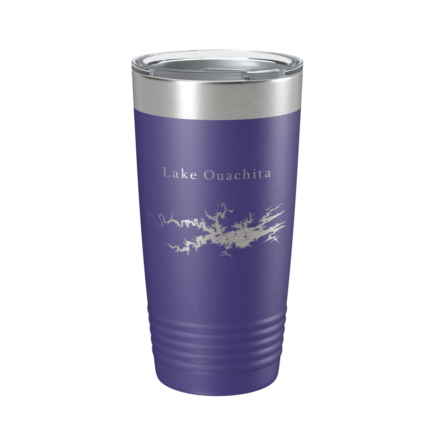 Lake Ouachita Map Tumbler Travel Mug Insulated Laser Engraved Coffee Cup Arkansas 20 oz-15