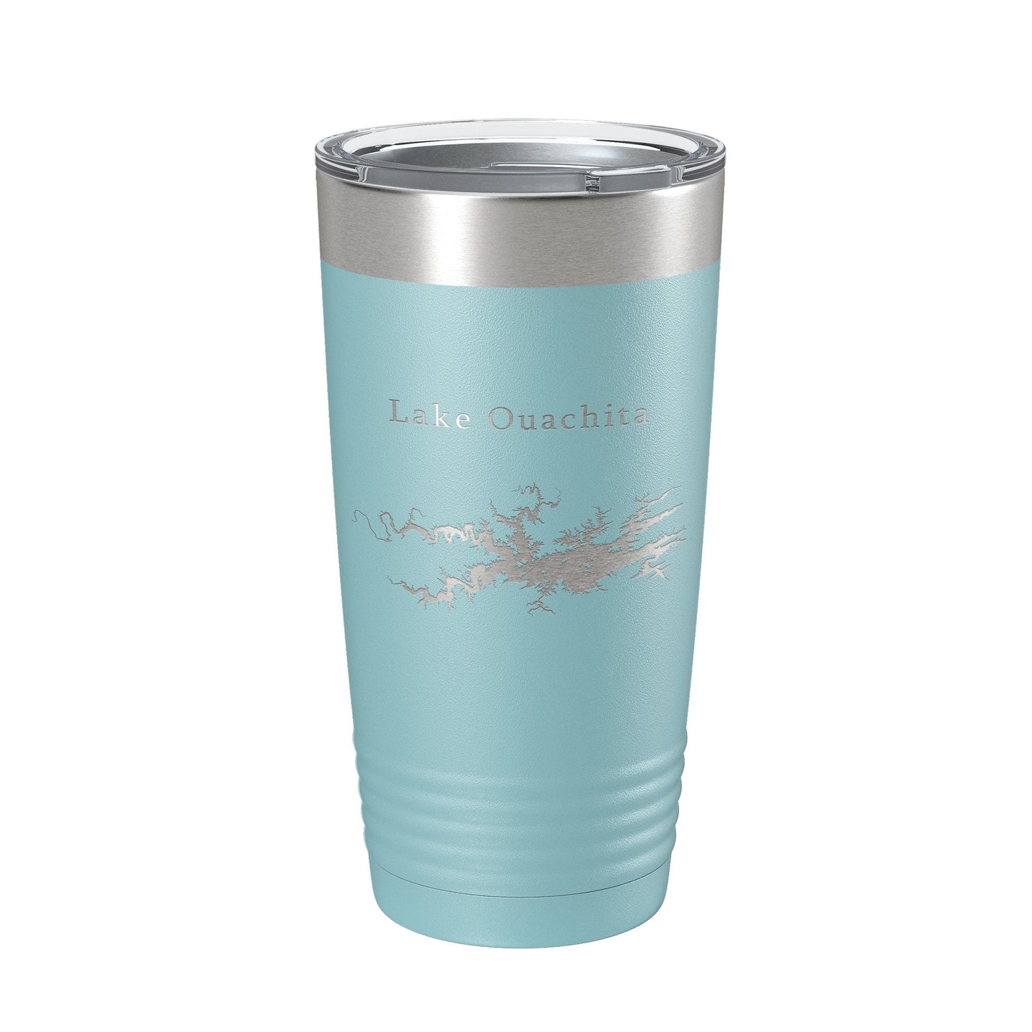 Lake Ouachita Map Tumbler Travel Mug Insulated Laser Engraved Coffee Cup Arkansas 20 oz-13