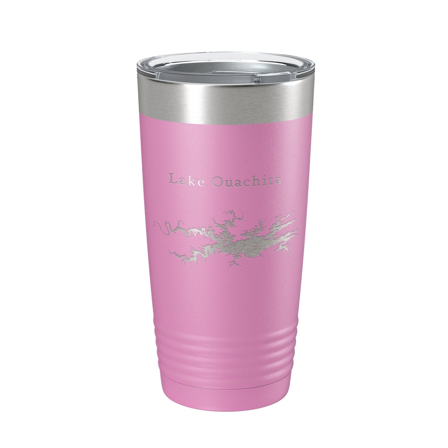 Lake Ouachita Map Tumbler Travel Mug Insulated Laser Engraved Coffee Cup Arkansas 20 oz-14