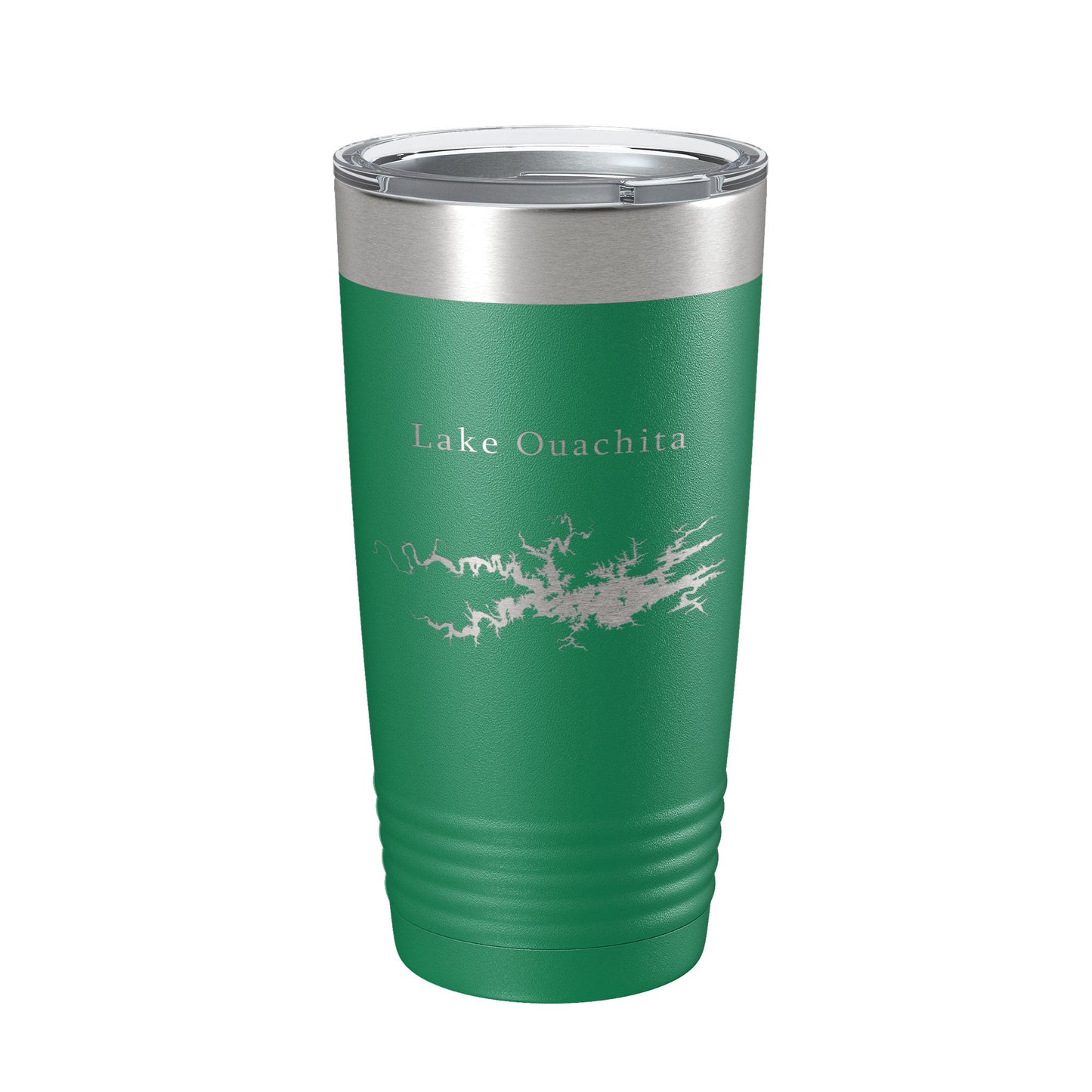 Lake Ouachita Map Tumbler Travel Mug Insulated Laser Engraved Coffee Cup Arkansas 20 oz-9