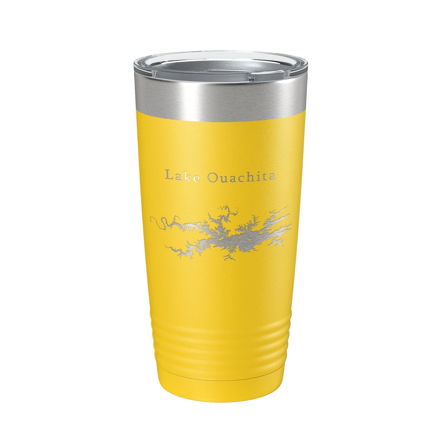 Lake Ouachita Map Tumbler Travel Mug Insulated Laser Engraved Coffee Cup Arkansas 20 oz-19