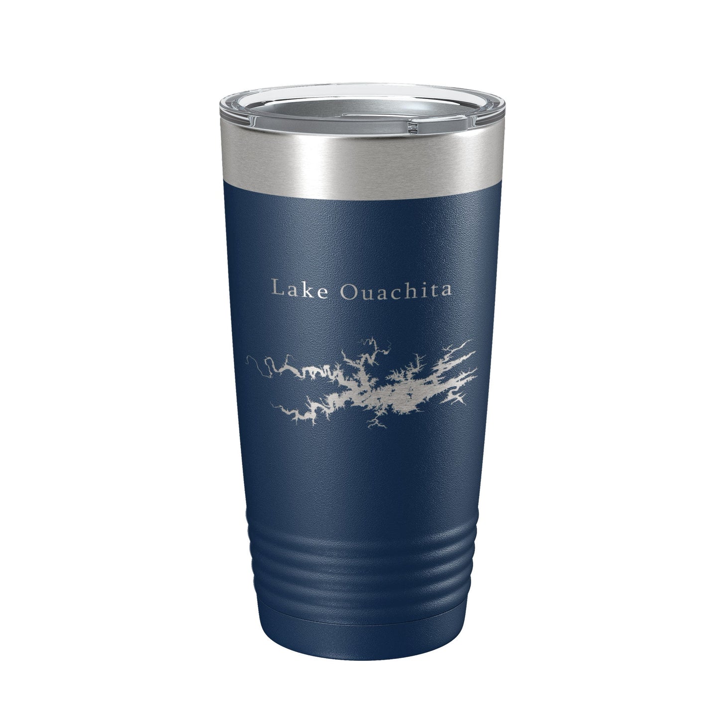 Lake Ouachita Map Tumbler Travel Mug Insulated Laser Engraved Coffee Cup Arkansas 20 oz-8