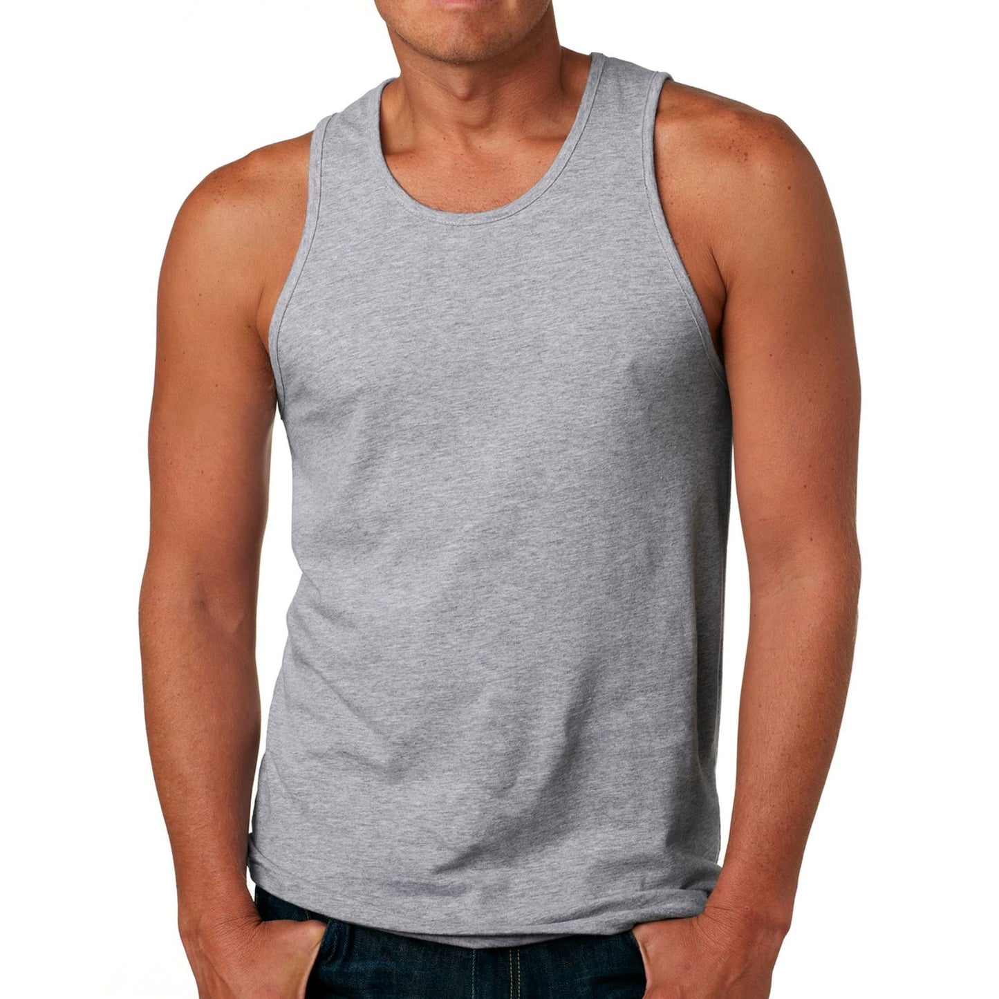 Mens Fitness Tank Top Graphic T-shirt-6