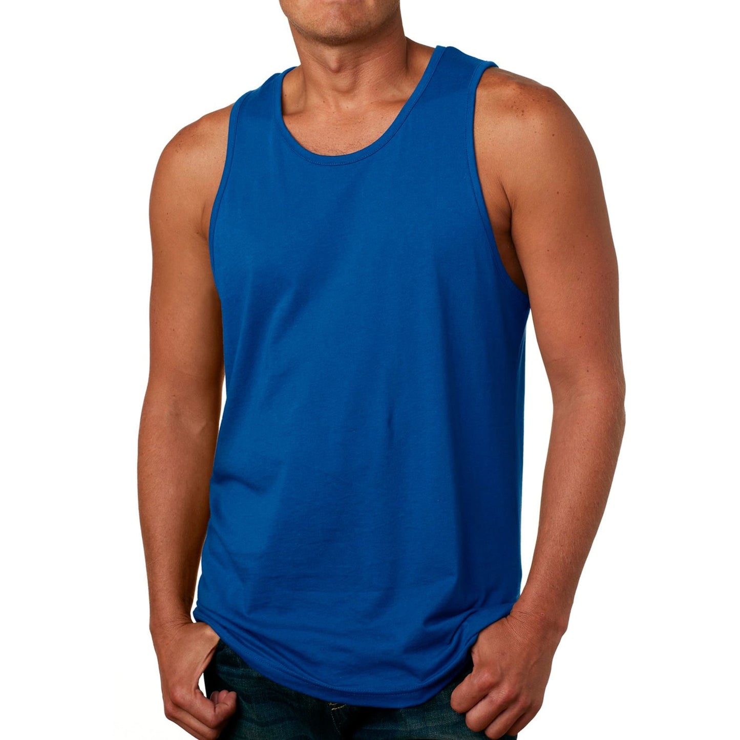 Mens Fitness Tank Top Graphic T-shirt-3