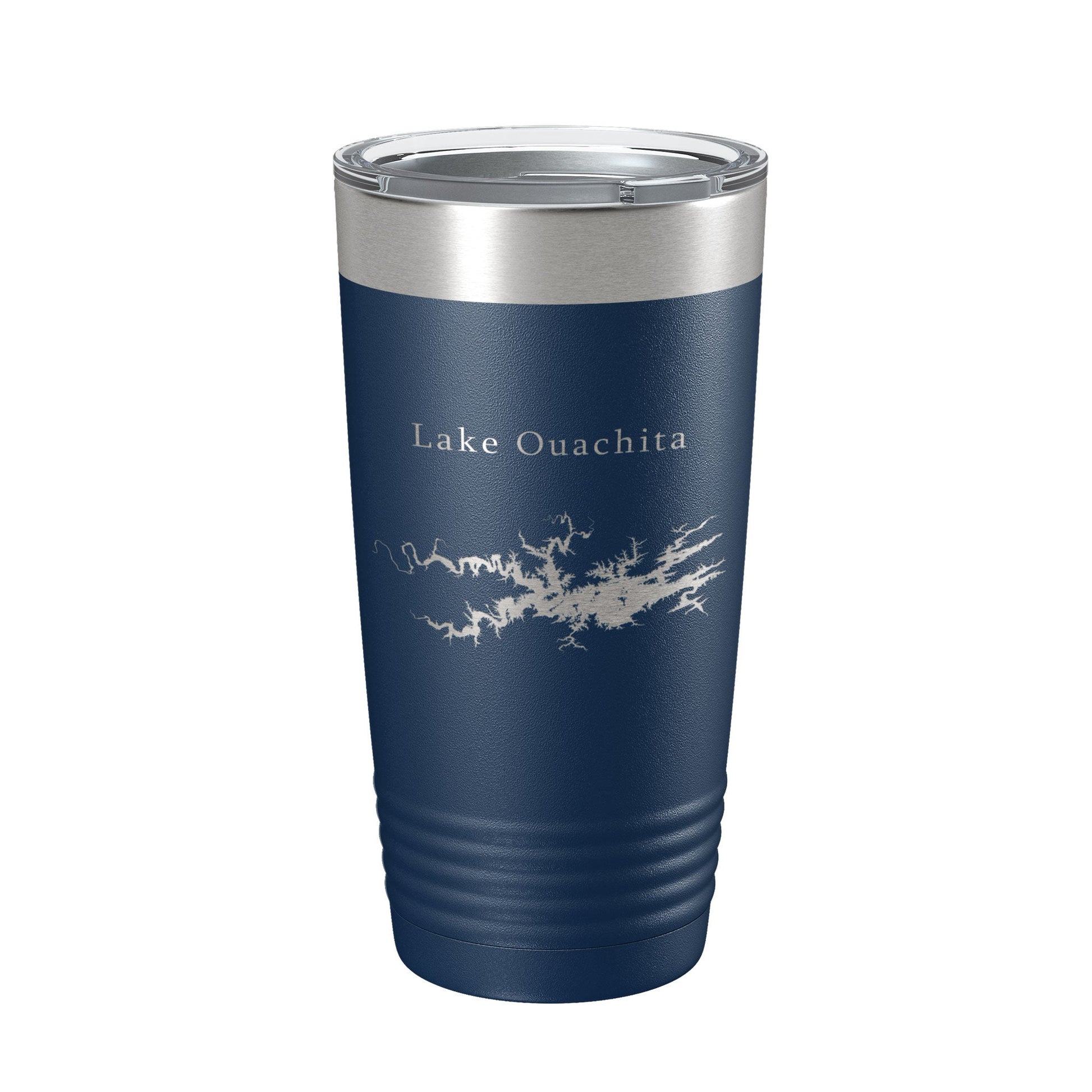 Lake Ouachita Map Tumbler Travel Mug Insulated Laser Engraved Coffee Cup Arkansas 20 oz-2